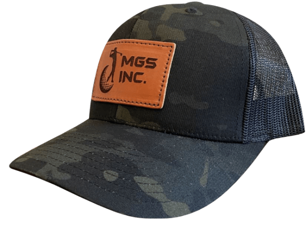 MGS Black Camo Large Logo Hat